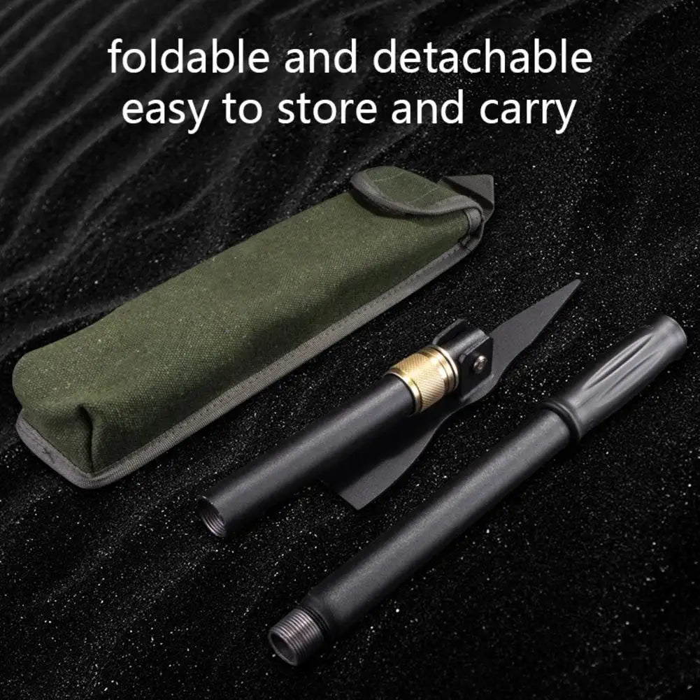 Folding Shovel Lightweight Portable Camping Shovels For Digging | Tactical Shovel Pickaxe Hoe Outdoor Survival Tools For Hiking - Jimmys Supplies