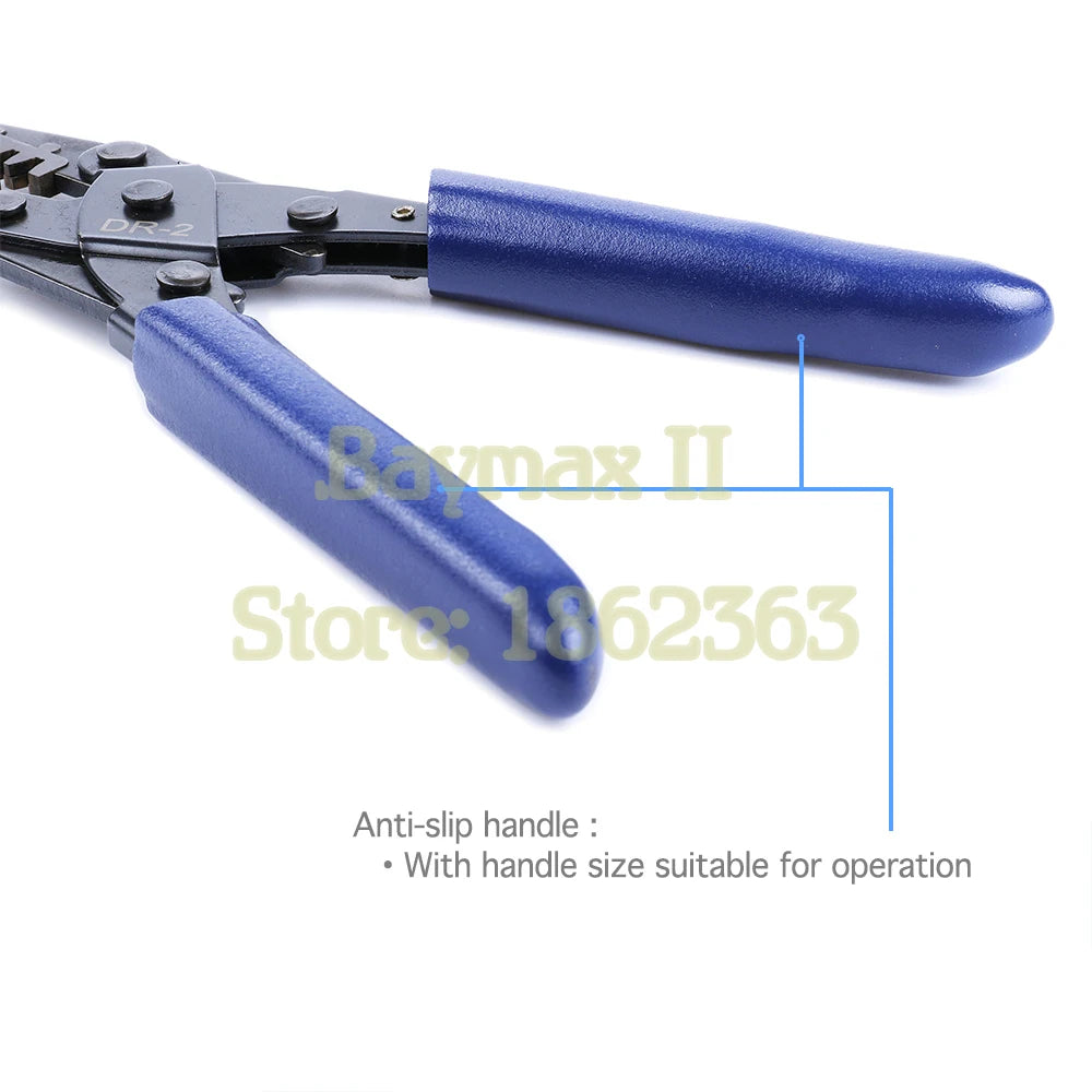 DR-2 open barrel crimping tool for Dupont 2.54, CH3.96, VH3.96 5556 5558 series spring automotive terminal like AMP DELPHI MOLEX