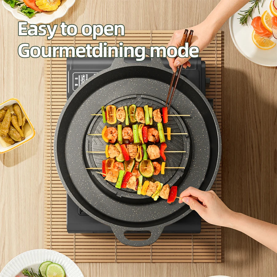 Cassette Stove Household Outdoor Portable Stove Grill 2900W High Fire Gas Stove Suitable for Outdoor Camping Kitchen Barbecue - Jimmys Supplies