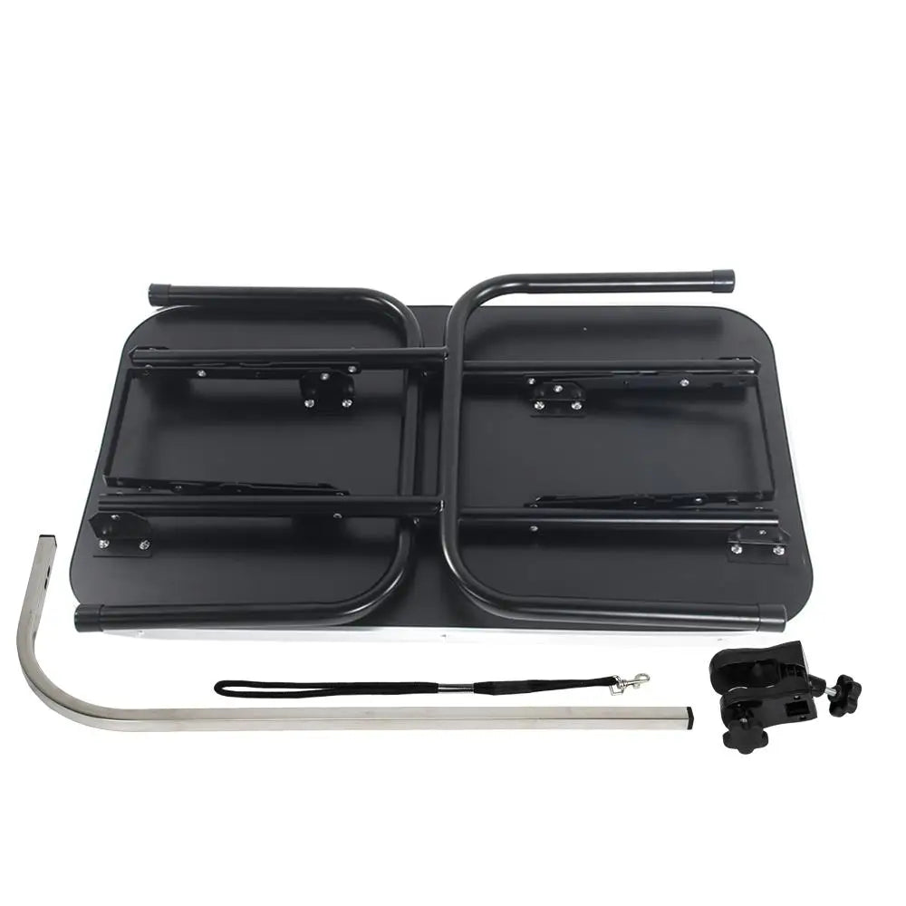 32-Inch Foldable Black Pet Grooming Table with Adjustable Arm - Jimmys Supplies