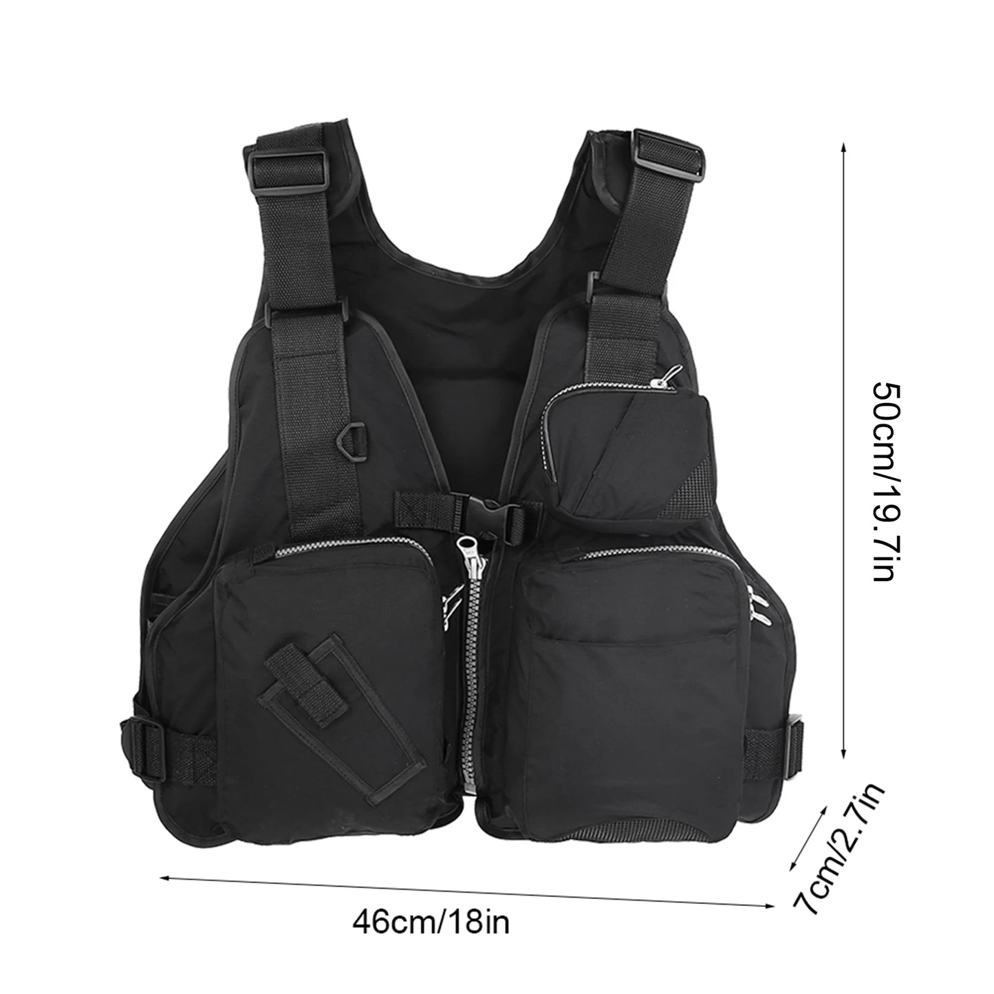 Outdoor Wearing Unisex Adults Fishing Jacket Fishing Vest Waistcoat