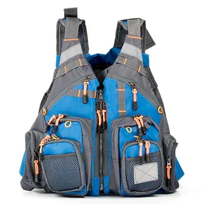 GHOTDA Fly Fishing Vest Polyester Outdoor Swimming Life Backpack for Carp Pesca - Jimmys Supplies