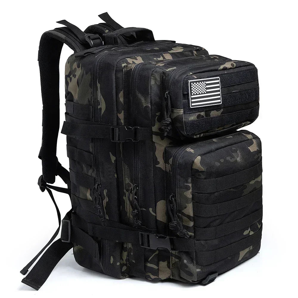 45L Hunting Large Capacity Outdoor Tactical Backpacks for men/Women 3 Days Gym Hiking Ba For Trekking Camping daypack back pack - Jimmys Supplies