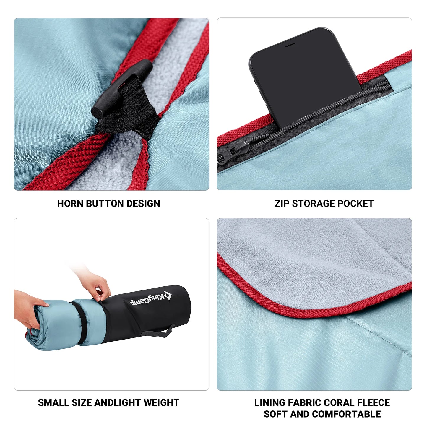 KingCamp Outdoor Picnic Blanket Extra Large Lightweight Mat - Jimmys Supplies