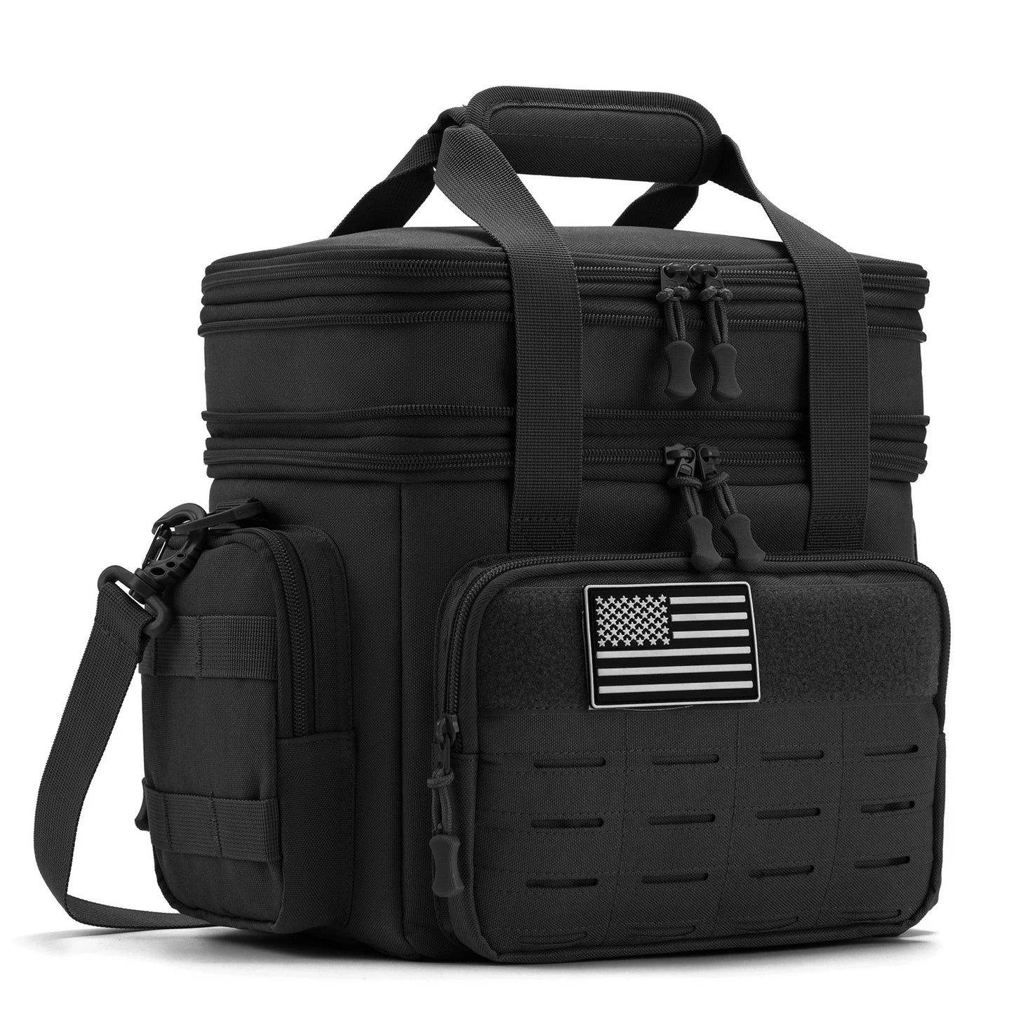 Large Capacity Men's Tactical Lunch Box Lunch Bag Insulated Cooler Bag, Leak-proof Insulated Durable Warm Lunch Box for Office, - Jimmys Supplies