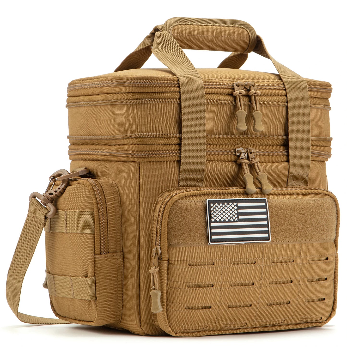Large Capacity Men's Tactical Lunch Box Lunch Bag Insulated Cooler Bag, Leak-proof Insulated Durable Warm Lunch Box for Office, - Jimmys Supplies