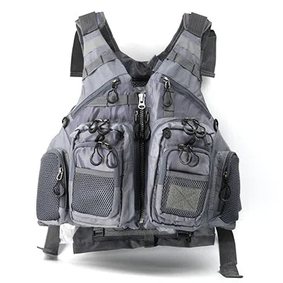 GHOTDA Fly Fishing Vest Polyester Outdoor Swimming Life Backpack for Carp Pesca - Jimmys Supplies