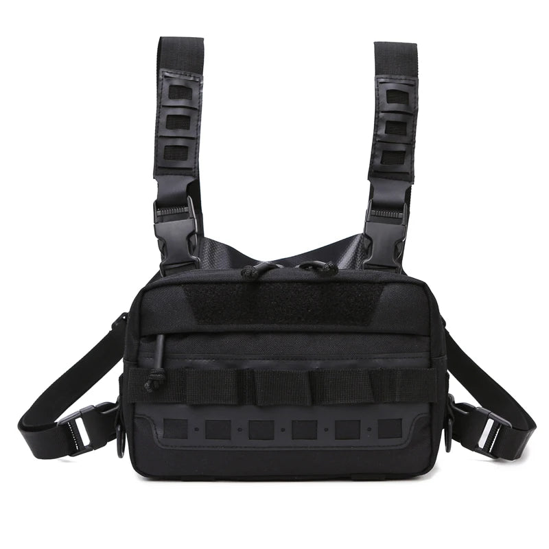 Fishing Vest Bag Men's Camo Fishing Lures Utility Tackle Chest Bags Waist Pack Outdoor Mountaineering Camping Hiking Hunting - Jimmys Supplies