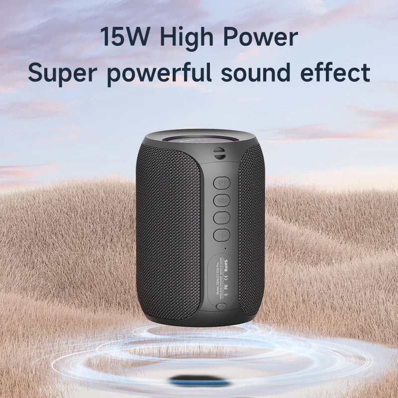 Zealot-S32PRO Powerful Bluetooth Speaker, Bass Wireless, LED Light, Outdoor Speakers, Subwoofer, Waterproof Sound Box Support - Jimmys Supplies