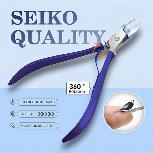30 Pieces Professional Nail Care Kit Blue Manicure Set with Nail Clippers Cuticle Scissors and Nail Files Portable Travel Case Pedicure Tools for Home and Travel Use - Jimmys Supplies