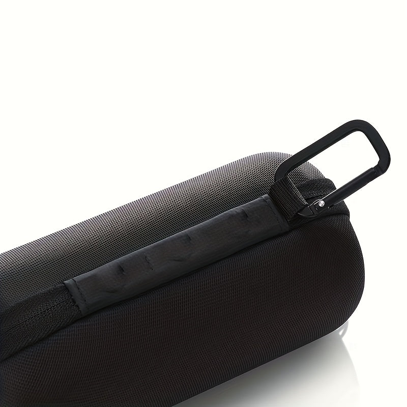 1 Piece JBL Flip 3 4 5 6 EVA Speaker Case Shockproof Hard Shell Travel Bag with Handle Portable Outdoor Storage for Wireless Speakers Black Mesh Design - Jimmys Supplies