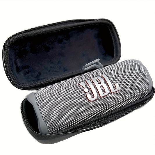 1 Piece JBL Flip 3 4 5 6 EVA Speaker Case Shockproof Hard Shell Travel Bag with Handle Portable Outdoor Storage for Wireless Speakers Black Mesh Design - Jimmys Supplies