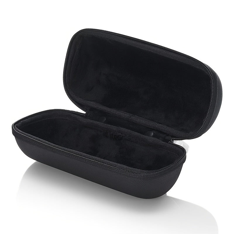 1 Piece JBL Flip 3 4 5 6 EVA Speaker Case Shockproof Hard Shell Travel Bag with Handle Portable Outdoor Storage for Wireless Speakers Black Mesh Design - Jimmys Supplies