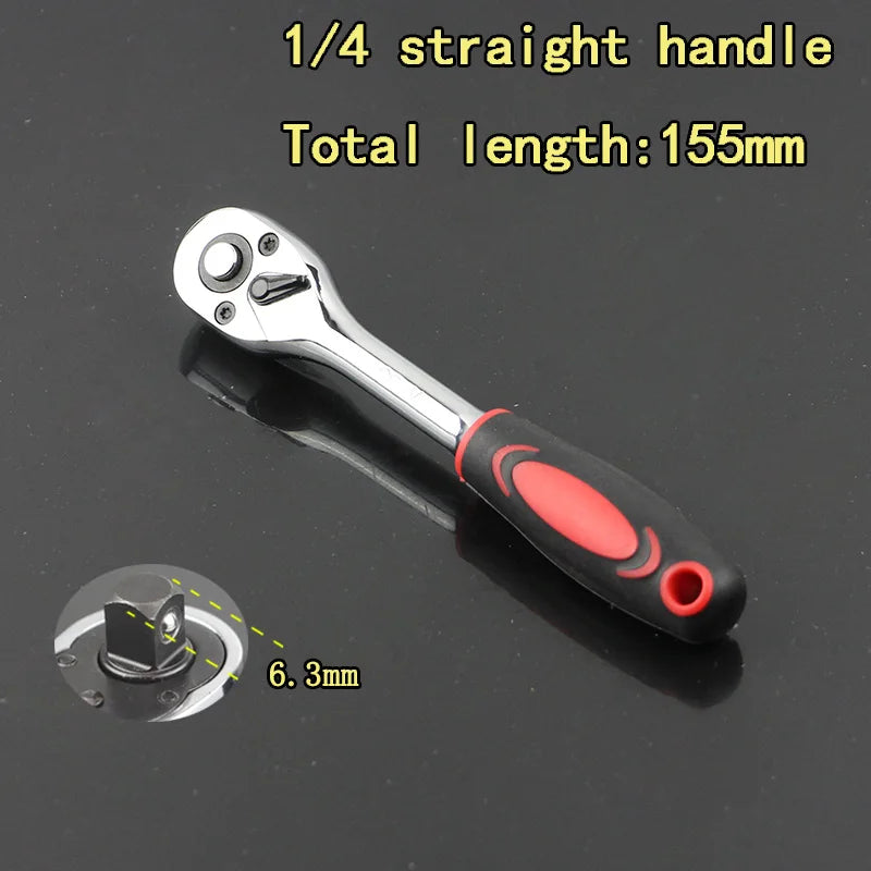 72teeth 1/4" 3/8" 1/2" adjustable extension ratchet handle wrench long rotating telescopic socket ratchet wrench spanner
