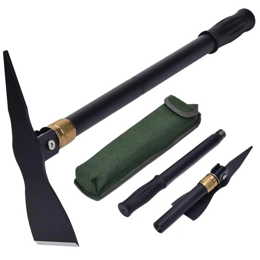 Folding Shovel Lightweight Portable Camping Shovels For Digging | Tactical Shovel Pickaxe Hoe Outdoor Survival Tools For Hiking - Jimmys Supplies
