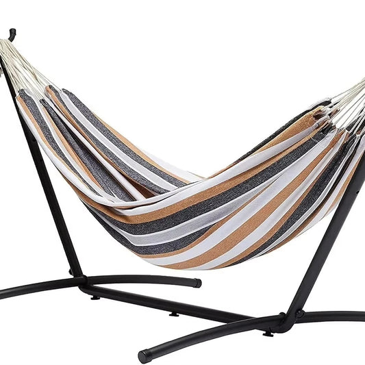 Hot Selling New Design Heavy Duty Hammock with Space Saving Steel Stand and Carrying Case with Multi Color