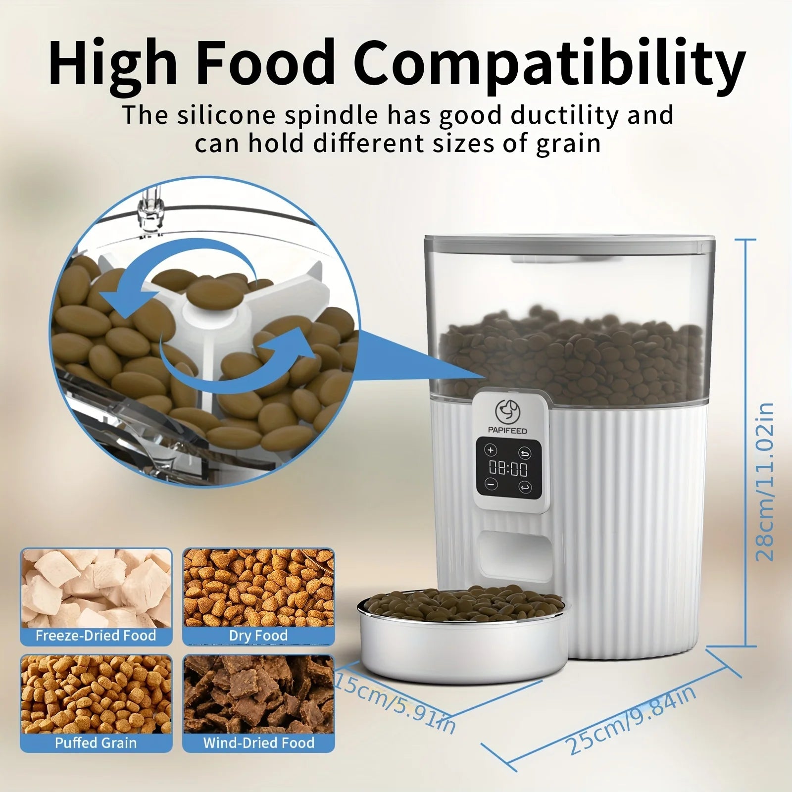 PAPIFEED Cat Automatic Feeder Dog Fixed Feeding Machine - Jimmys Supplies