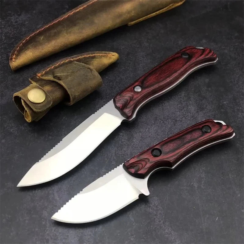 BM 15002/15017 Straight Knife Saddle Mountain Skinner-S30V Steel Outdoor Tactical Hunting Military EDC Pocket Tool Men's Gift