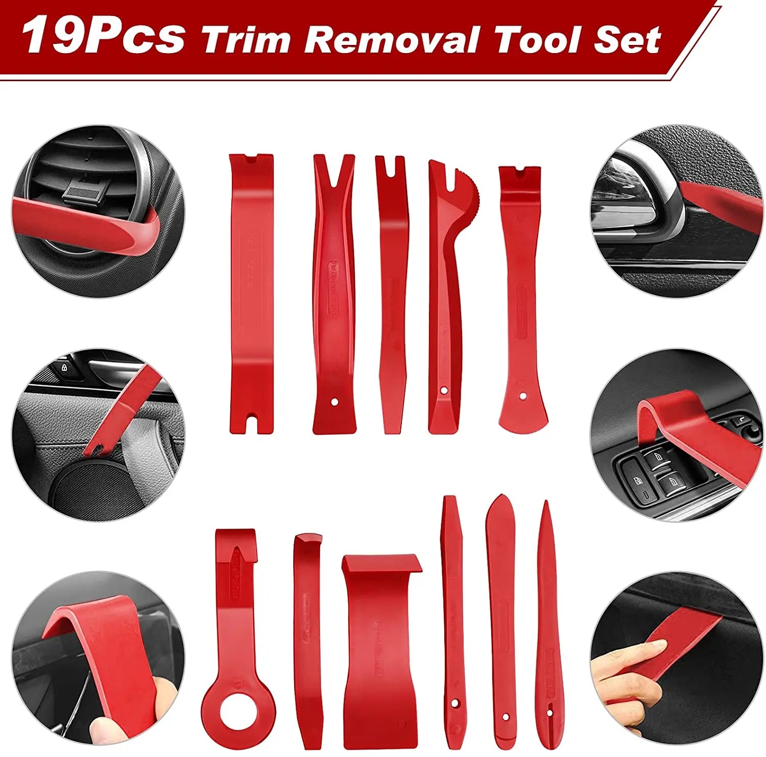 Car Tools Car Interior Disassembly Kit Plastic Trim Removal Tool - Jimmys Supplies