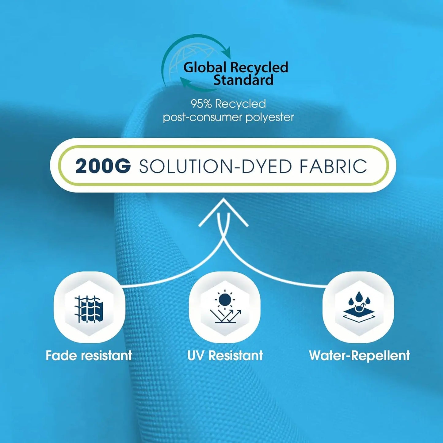 9Ft Patio Umbrellas With Base Luded, Outdoor Umbrella With Sandbag Base, 8 Sturdy Ribs, Fade Resistant Waterproof Polyester Dty - Jimmys Supplies