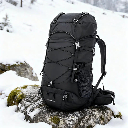 Men's Hiking Backpack Travel Bag For Camping Mountaineering Trekking Outdoor Sports Backpacks 50L Waterproof Rucksack Bagpacks