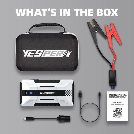 YESPER 1000A Car Jump Starter Power Bank 12000mAh Device - Jimmys Supplies