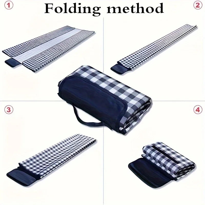 Picnic Blanket | Beach Mat | Sand and Waterproof 80"x57" - Jimmys Supplies