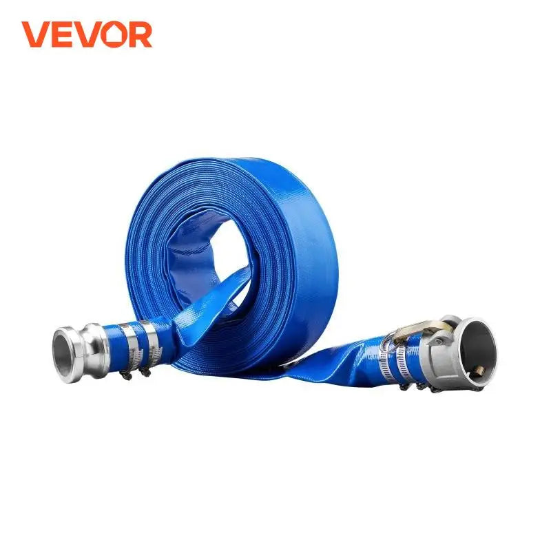 SucceBuy Pool Drain Hose 2 inch by 50ft Durable PVC Material  Clamps Fits Pumps Sand Filters Ideal for Pool Water Removal - Jimmys Supplies