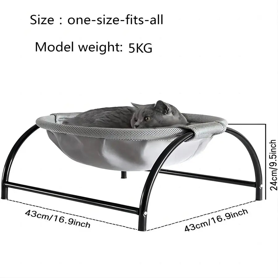 Cat Bed Pet Hammock Bed, Washable Comfortable Sofa Bed - Jimmys Supplies