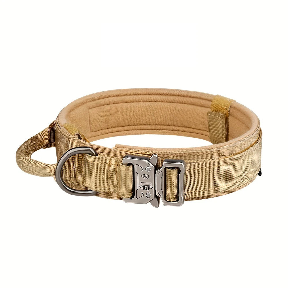 Dog Training Collar Adjustable Tactical Dog Collar And Leash Set Control Handle Pet Lead Collar - Jimmys Supplies