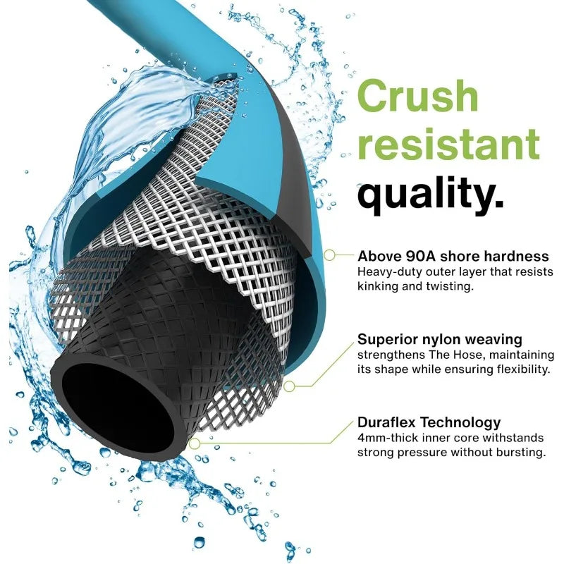 The Hose - 1 Inch Garden Hose 100 Ft Kink Free Heavy Duty - Jimmys Supplies