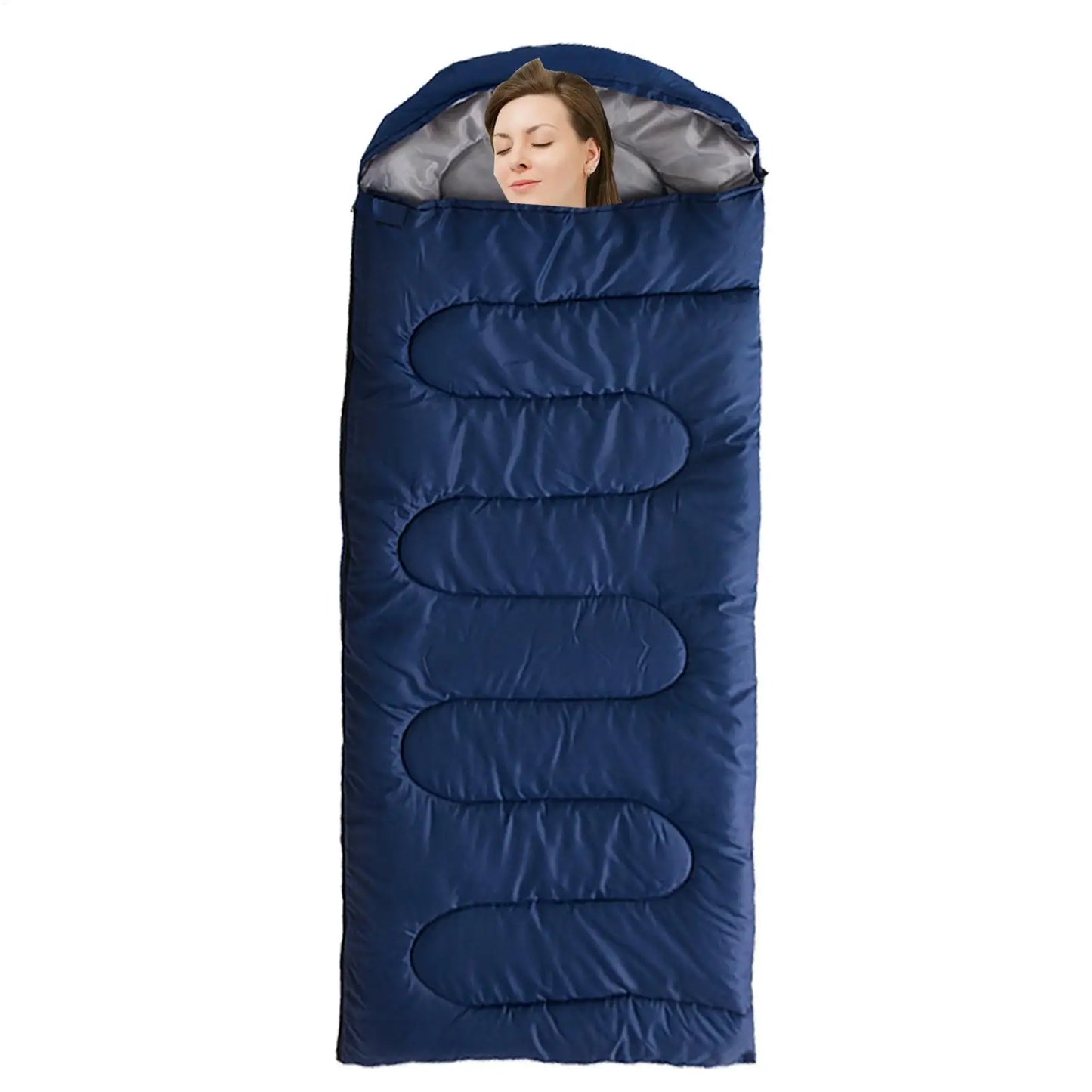 Camping Sleeping Bag Light 4 Seasons Warm Envelope Backpack Outdoor Mummy Cotton Winter Sleeping Bag Camp Camp Sleeping