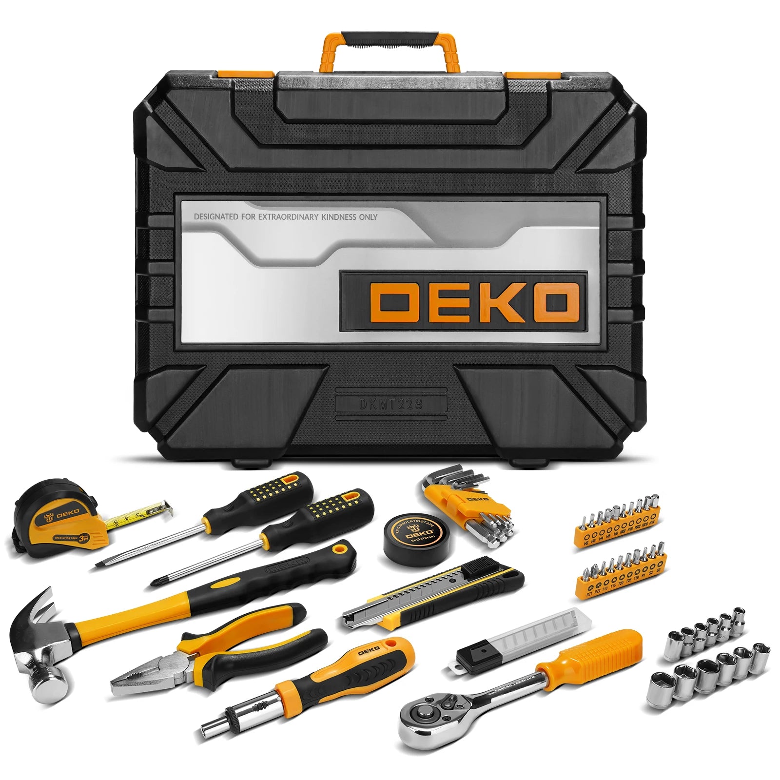 DEKO 228Pcs Socket Wrench Auto Repair Tool Combination Set - Jimmys Supplies
