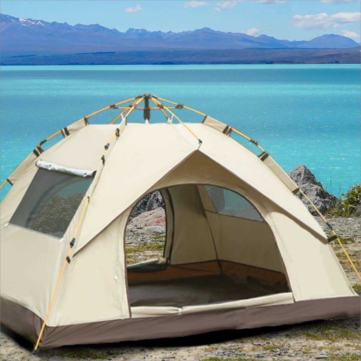 Outdoor Shelter Sunshade Self-Driving Travel Camping Tent - Jimmys Supplies