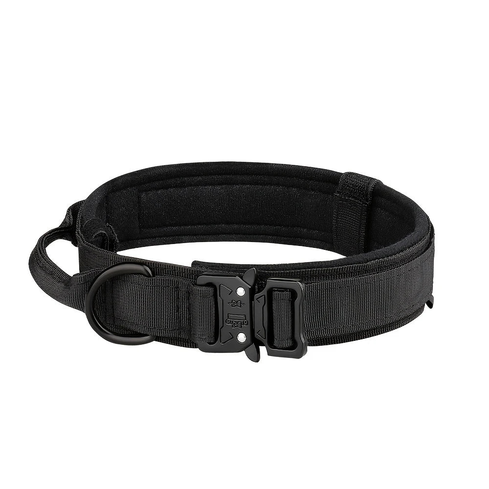 Dog Training Collar Adjustable Tactical Dog Collar And Leash Set Control Handle Pet Lead Collar - Jimmys Supplies