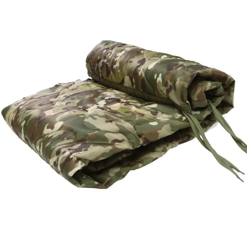 Tactical Army Poncho Liner Camouflage Woobie Blanket 58x82 - Jimmys Supplies
