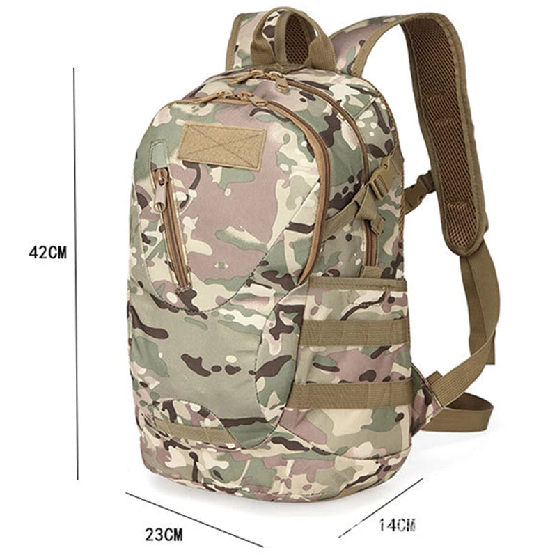 Oulylan Outdoor Tactical Backpack Rucksack Men Waterproof Sport Travel Backpack Camping Fishing Hunting Bag - Jimmys Supplies