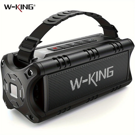 W King Bluetooth Speaker 30W Portable Wireless Loud Speakers IPX6 Waterproof Outdoor Speaker 24 Hour Playtime EQ AUX TF Card - Jimmys Supplies