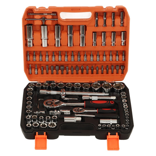 New 108Pcs Multi Function Car Socket Ratchet Wrench Set - Jimmys Supplies