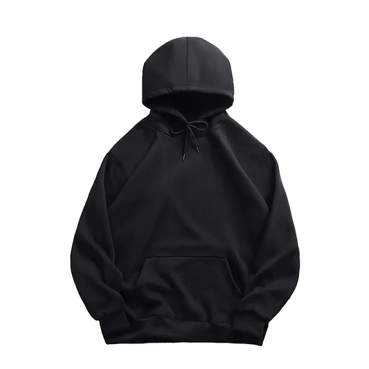 New High-quality Men's Solid Color Casual Hoodie Oversized Sweatshirt Minimalist Style Hoodie Women's Men's Sports Casual Shirt