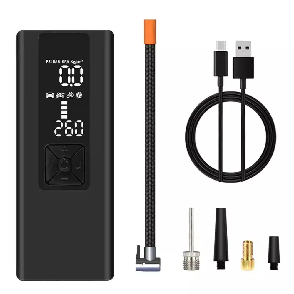 ANCEL 6000mAh Portable Car 12V Electric Inflatable Pump Handheld Wireless Compressor Tire Pump Inflators