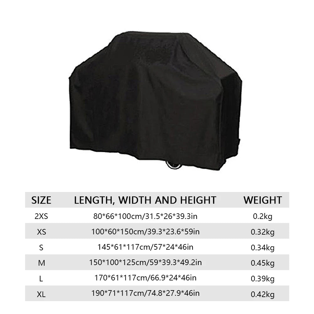 Barbecue Covers Weber Heavy Duty Outdoor Barbecue Cover  Waterproof Anti-Dust Weather Resistant Square Rain Protective - Jimmys Supplies