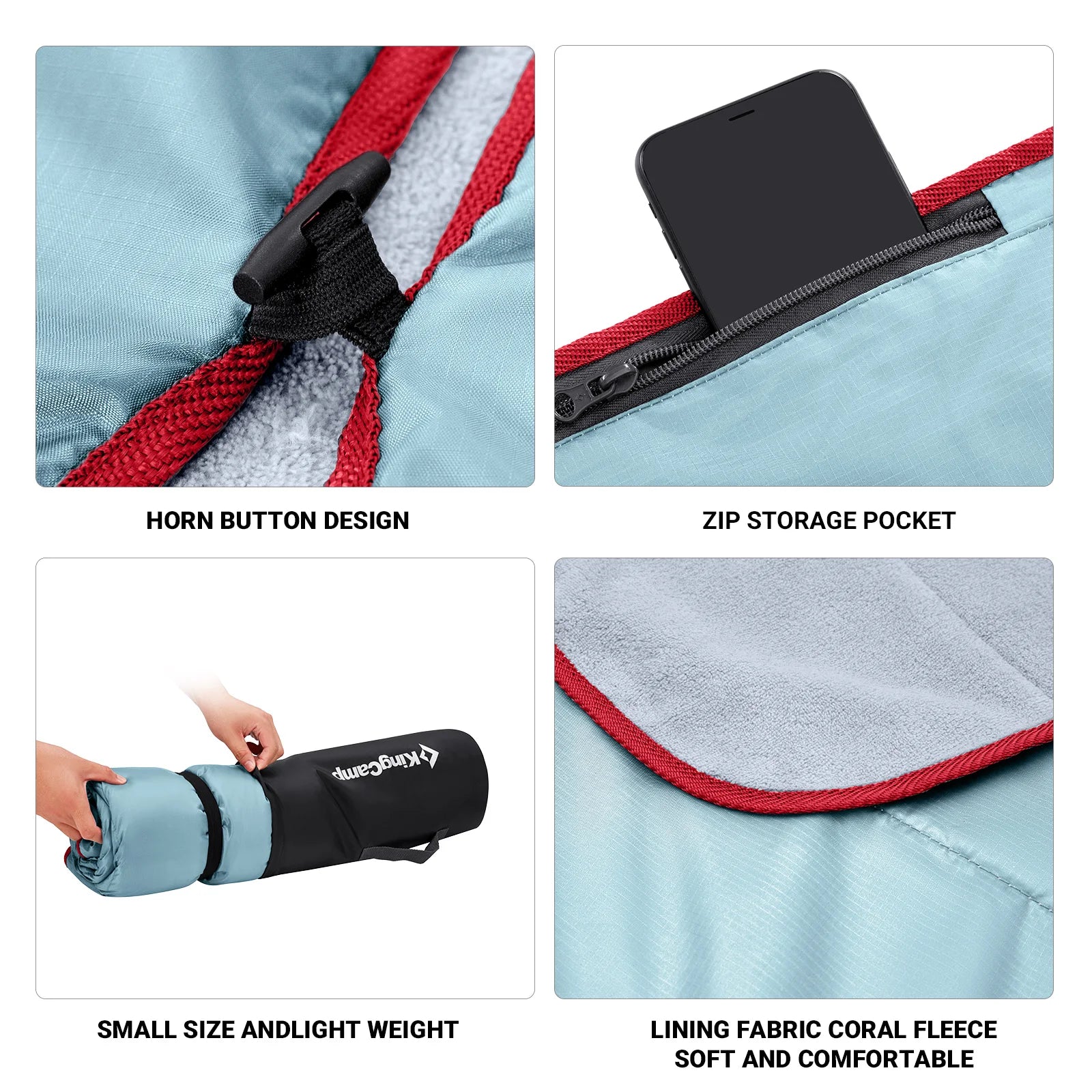 KingCamp Outdoor Picnic Blanket Extra Large Lightweight Mat - Jimmys Supplies