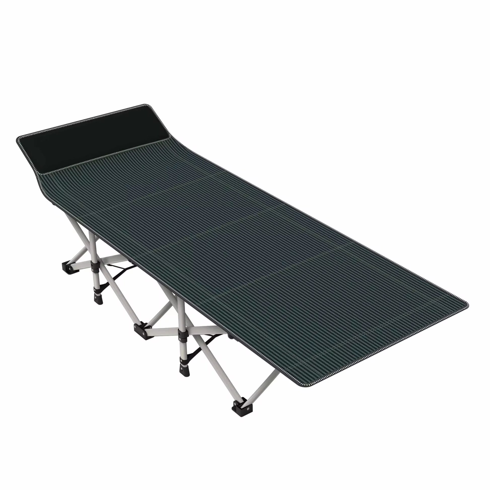 Niceway Camping Cot Foldable Bed with Mattress for Outdoors - Jimmys Supplies