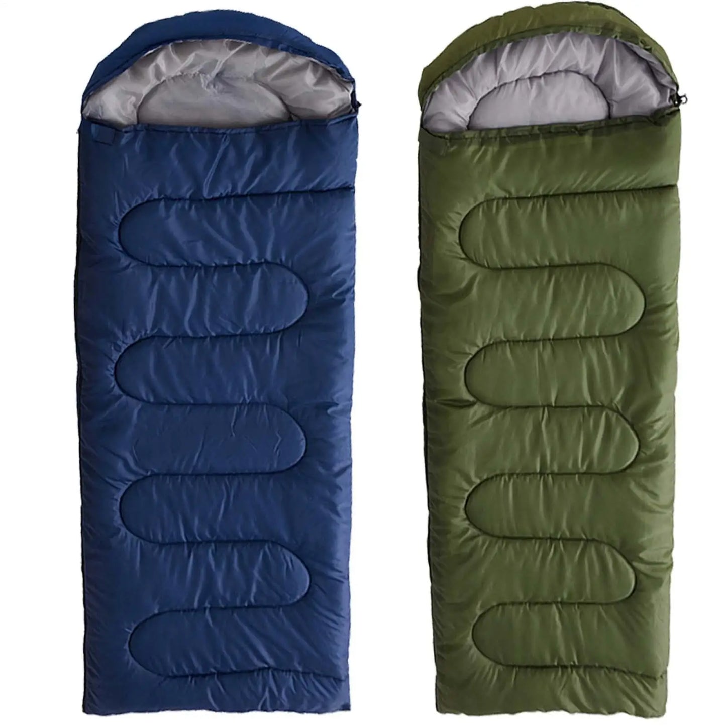 Camping Sleeping Bag Light 4 Seasons Warm Envelope Backpack Outdoor Mummy Cotton Winter Sleeping Bag Camp Camp Sleeping