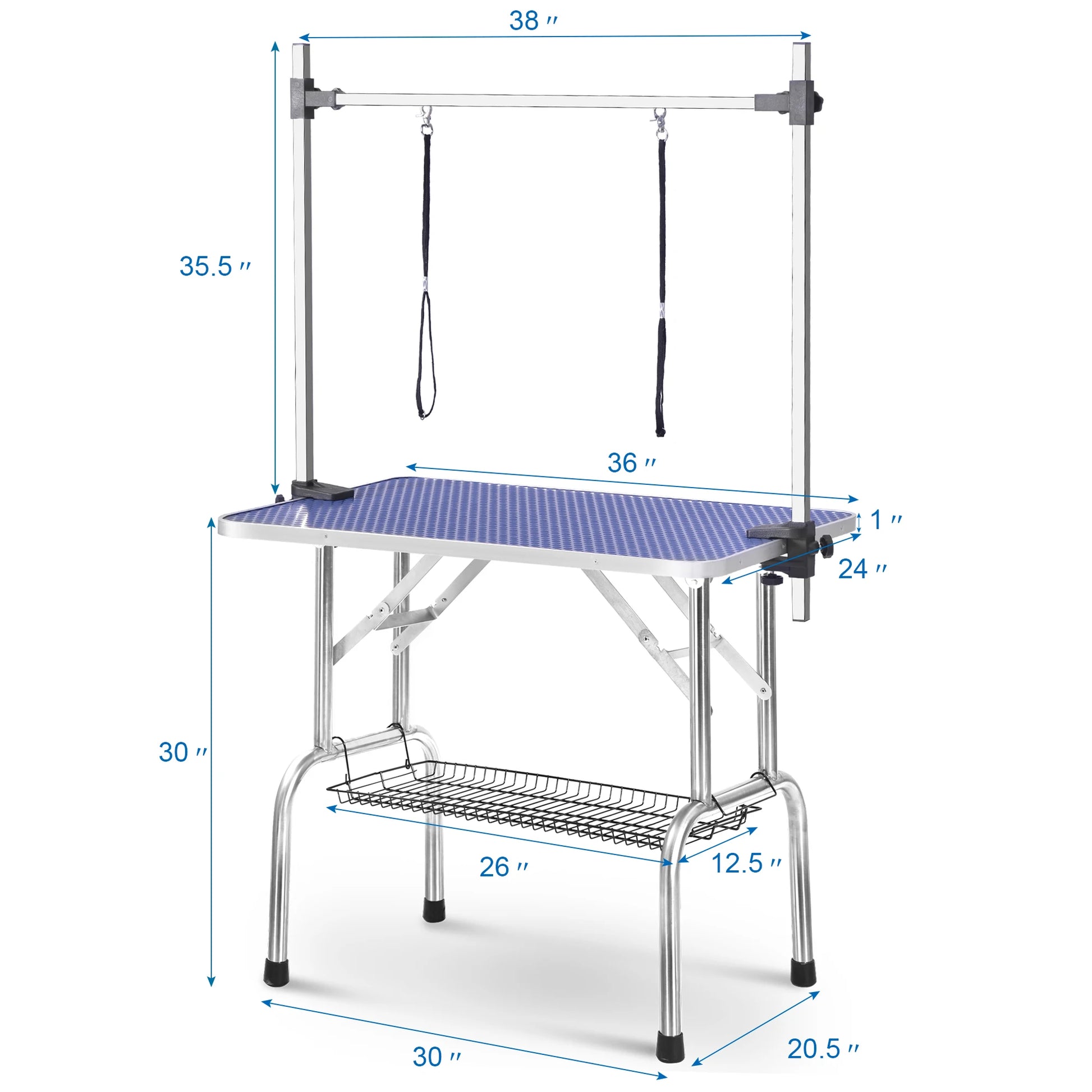 36"/46" Professional Dog Pet Grooming Table Adjustable Heavy Duty - Jimmys Supplies