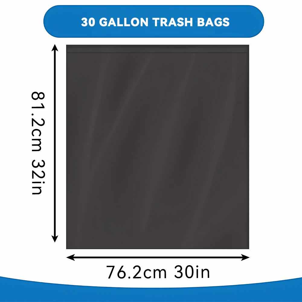 Xtratuff Trash Bags 30 Gallon Black Large 45 Count Heavy Duty - Jimmys Supplies