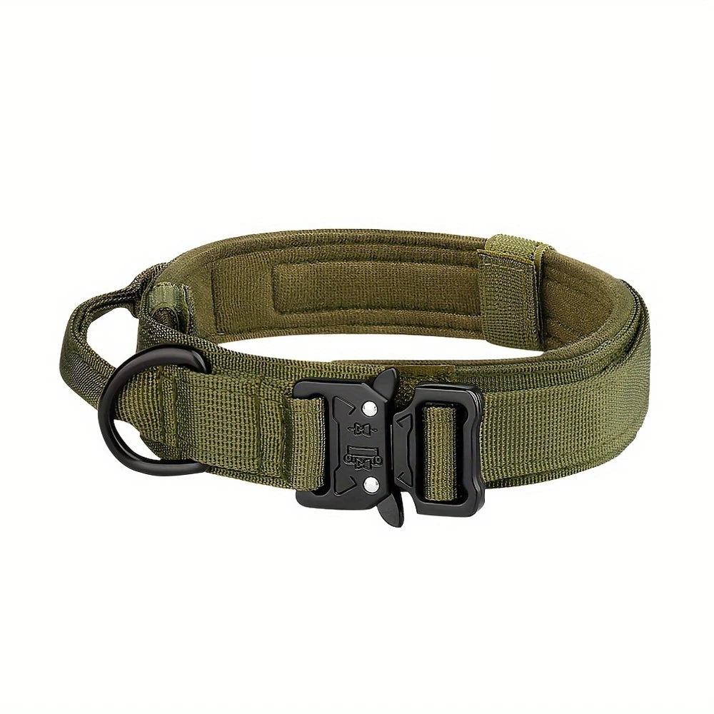 Dog Training Collar Adjustable Tactical Dog Collar And Leash Set Control Handle Pet Lead Collar - Jimmys Supplies