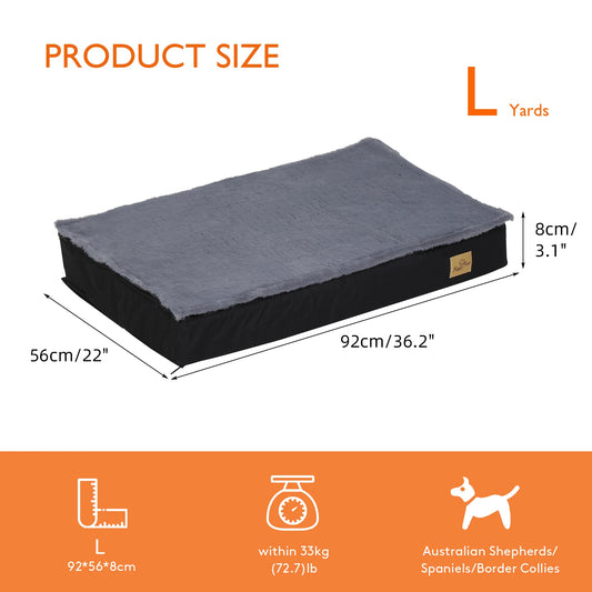 Washable Dog Beds for Large Dogs Orthopedic Sponge Foam Bed - Jimmys Supplies