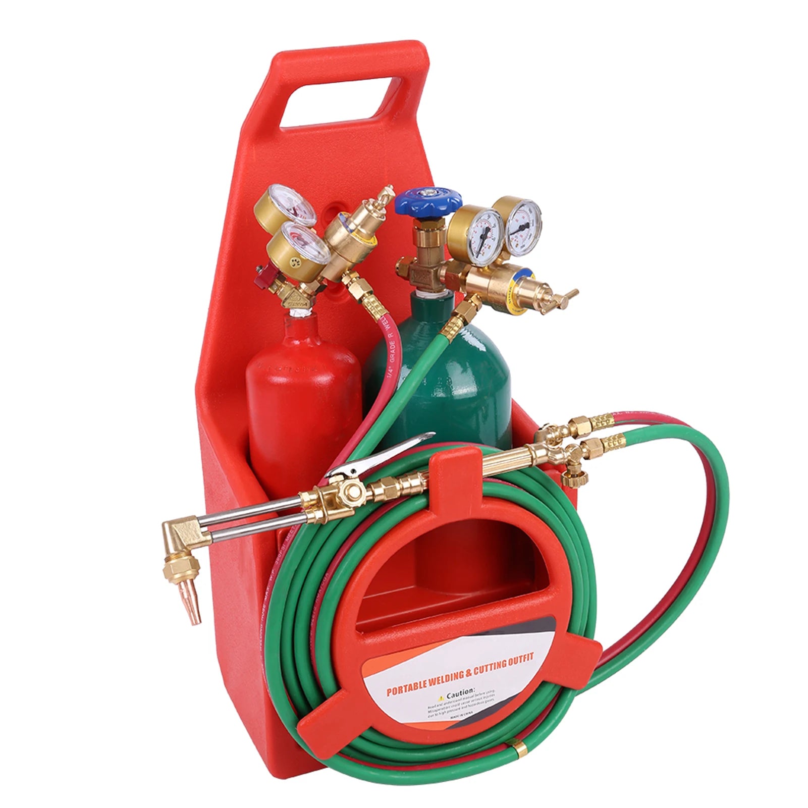 4L Oxygen Cylinder Empty Tube Brass Nozzle Torch Kit - Jimmys Supplies